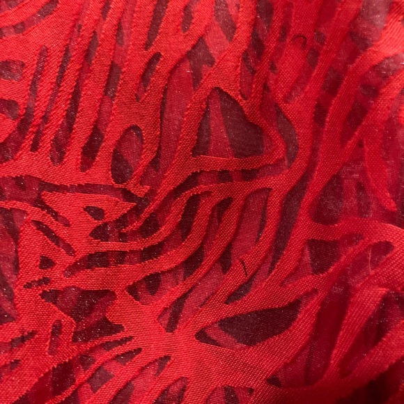 NWT Choices Plus Size 1X Sheer Blouse - Picture 11 of 15